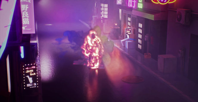 Burning Man Dances Anyway